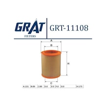 Grat 11108 Hava Filtresi Dış Telli R11 6000046003