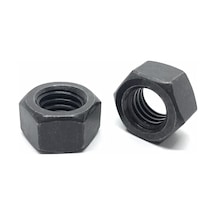 50 Adet 1/2'-13 Sınıf 8 Bitmiş Altıgen Fındık Düz