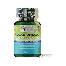 Nature's Supreme Vegan Omega 3 Algae Oil 30 Kapsül