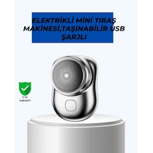 Mikro Titreşim Motorlu, Düşük Sesli, Usb Girişli Tıraş Makinesi