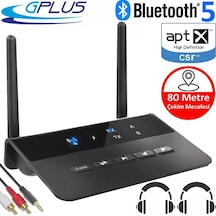Gplus B2 Bluetooth 5.0 Transmitter Aptx Ses Alıcı Verici Tx Rx