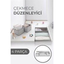 Çekmece Düzenleme Kutu Seti Organizer 4lü Set 0029