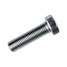 M6x25 Civata Dın 933 8,8 Beyaz Tam Paso 10 Adet - Blba-286909 5x5