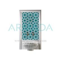 Armada Çini 60X100 CM Sp 94 Yıldız Serigraf Türk Hamamı Pano