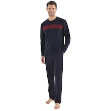 Mod Collection Patlı Selanik Kumaş Kışlık Erkek Pijama Takım 001
