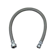 3/8-1/2 Paslanmaz Çelik Örgülü Flex - 50 Cm