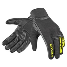 Vexo Aero Plus Siyah-neon Sarı Sertifikalı Motosiklet Eidiveni