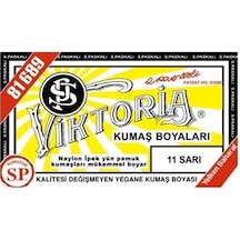 Viktoria Kumaş Boyası Sarı Diğer
