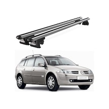 Venüs Renault Megane Grand Tour 2006 Ve Sonrası Uyumlu Gri Ara Atkı Port Bagaj Tavan Barı