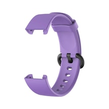 Butam Bilişim Xiaomi Redmi Watch Mi Watch Lite Uyumlu Klasik Kordon-lila