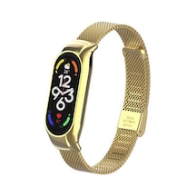 Xiaomi Uyumlu Mi Band 7 Kordon Metal Kordon 06