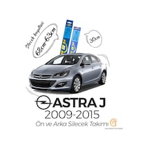 Opel Astra J Ön ve Arka Sileceği Seti (2009-2015) RBW