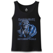 Iron Maiden - Different World Siyah Erkek Atlet