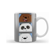 We Bare Bears 04 Kupa Bardak Porselen Karışık