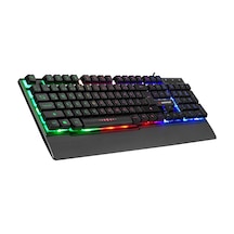 Rampage KB-R66 Bubble Kablolu Gökkuşağı Aydınlatmalı Multimedya Oyuncu Klavye