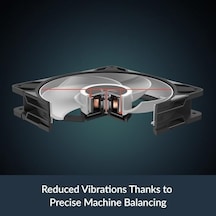 Arctıc P14 Pro Reverse A-rgb - 140 Mm Premium Ters Hava Akımlı Vantilatör, Y Kablo Ayırıcılı Pwm Vantilatör, 400-2650 Rpm, 0 Devir