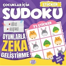 Çocuklar İçin Sudoku / Sticker Hediyeli Basit Seviye 2 / Kolektif