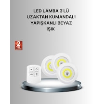 Dekoratif Ve Pratik 3 Lü Kumandalı Spot Led Aydınlatma
