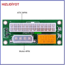 Add2Psu Atx - Sata Molex 24 Pin Güç Kaynağı Bağlantı Adaptörü N11.1417