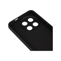 Noktaks - Tecno Uyumlu Tecno Spark 30 Pro - Kılıf Mat Soft Esnek Biye Silikon - Siyah T37131 Siyah
