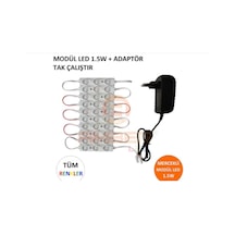 1,5w Su Geçirmez Modül Led Adaptör Tak Çalıştır Beyaz