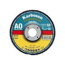 Karbosan 180x22mm 7''x7/8'' AO-40 Flap Disk 1 Adet