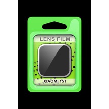 Mi 15t Raze Metal Kamera Lens - Gümüş Diğer