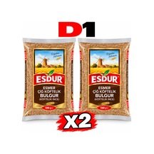 Esdur Çiğ Köftelik Esmer Bulgur 1kğ 2 Adet