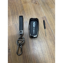 Chery Tiggo 7/8 Anahtarlık Siyah Çelik Korumalı