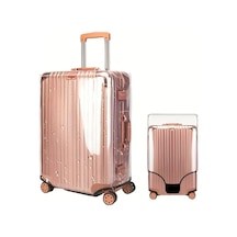 Chuangyinshop Su Gezgin 20 Inç Pvc Su Geçirmez Şeffaf Bavul Kılıfı Koruyucu