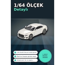 1/64 Ölçekli Metal Diecast Model Bentley Batur Bonneville Pearl Araba Koleksiyon Bx-313379