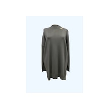 Ghisa Pile Detaylı Tunik Siyah - 666804741 Siyah