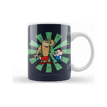 Magilla Gorilla And Mr Peebles Retro Japanese Kupa Bardak Porselen Karışık