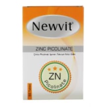 Newvit Zinc Picolinate 60 Tablet Çinko Pikolinat