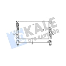 Kale 355005 Motor Radyatoru 17117626558 17117626559 17117645621