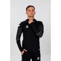 Hummel Line Antrenman Eşofman Üstü Siyah