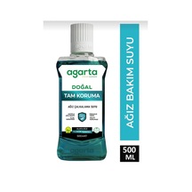 Agarta 500 Ml Ağız Bakım Suyu Tam Koruma Alkolsüz 20'li Paket
