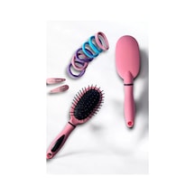 Caş Dekorasyon Pembe Renk Tarak Ve Toka Set