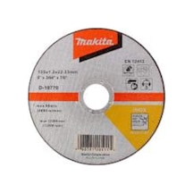 Makita D-18770 Paslanmaz Krom Inox Kesici Disk Makita 125 Mm