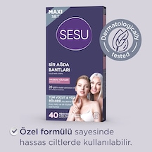 Yüz Ve Vücut Ağda Bandı Hassas Ciltler 40'li