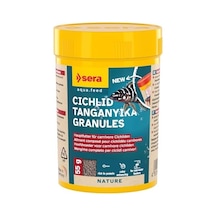 Sera Granured 100 Ml 55 G - Küçük Carnivore Çiklitler İçin Ana Yem, Malavi Ve Tanganika İçin Yem