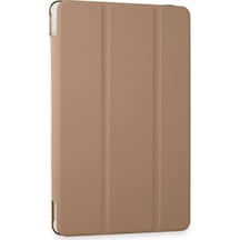 Newface Samsung Uyumlu Galaxy X610 Tab S9 Fe Plus 12.4 Kılıf Tablet Smart Kılıf - Rose Gold Tablet Kılıfı