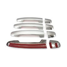 Toyota Corolla Uyumlu 2002-2007 Krom Kapı Kolu 4 Kapı Paslanmaz Çelik