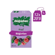 Doğadan Böğürtlen Poşet Çayı 12 x 20'li