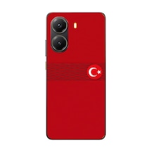 Poco X7 Pro Uyumlu Türk Milli Takım Izgara Desenli Forma Baskılı Silikon Kılıf Renkli