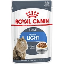 Royal Canin Ultra Light Gravy Pouch Yetişkin Kedi Maması 85 G