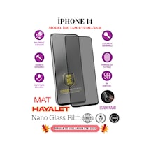 İphone 14 Tam Uyumlu Mat Esnek Nano Ekran Koruyucu Film