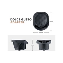 Dinosaurs Nespresso Kapsülleri Için Adaptör Dolce Gusto Crema'yı Dönüştürün 1 Adet