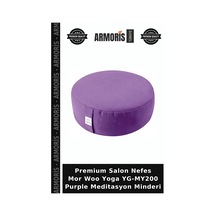Premium Salon Nefes Mor Woo Yoga Yg-my200 Purple Meditasyon Minderi