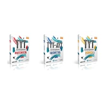 Toprak 2024 Tyt Matematik Geometri Türkçe Soru Bankası Seti 3 Kitap